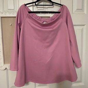 NWOT Tuckernuck Miranda Off The Shoulder Shirt Size Large